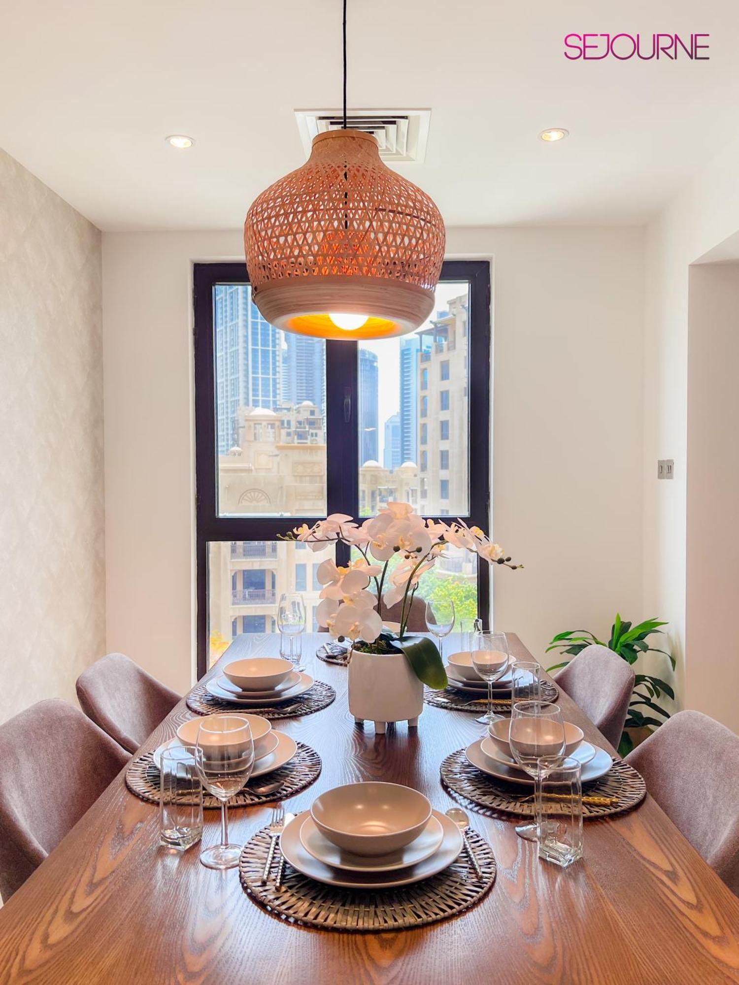 Mot45 2br Downtown W Full Burj Khalifa View شقة *