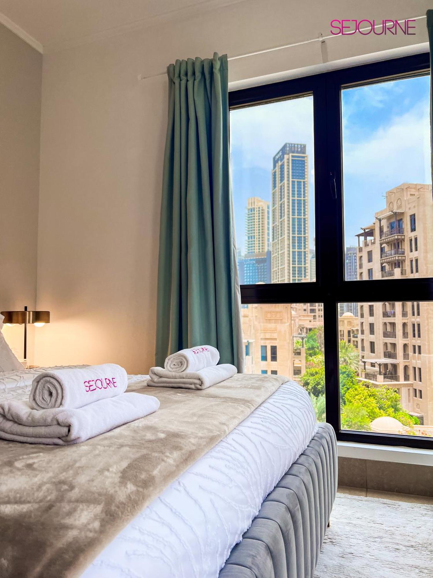 Mot45 2br Downtown W Full Burj Khalifa View شقة