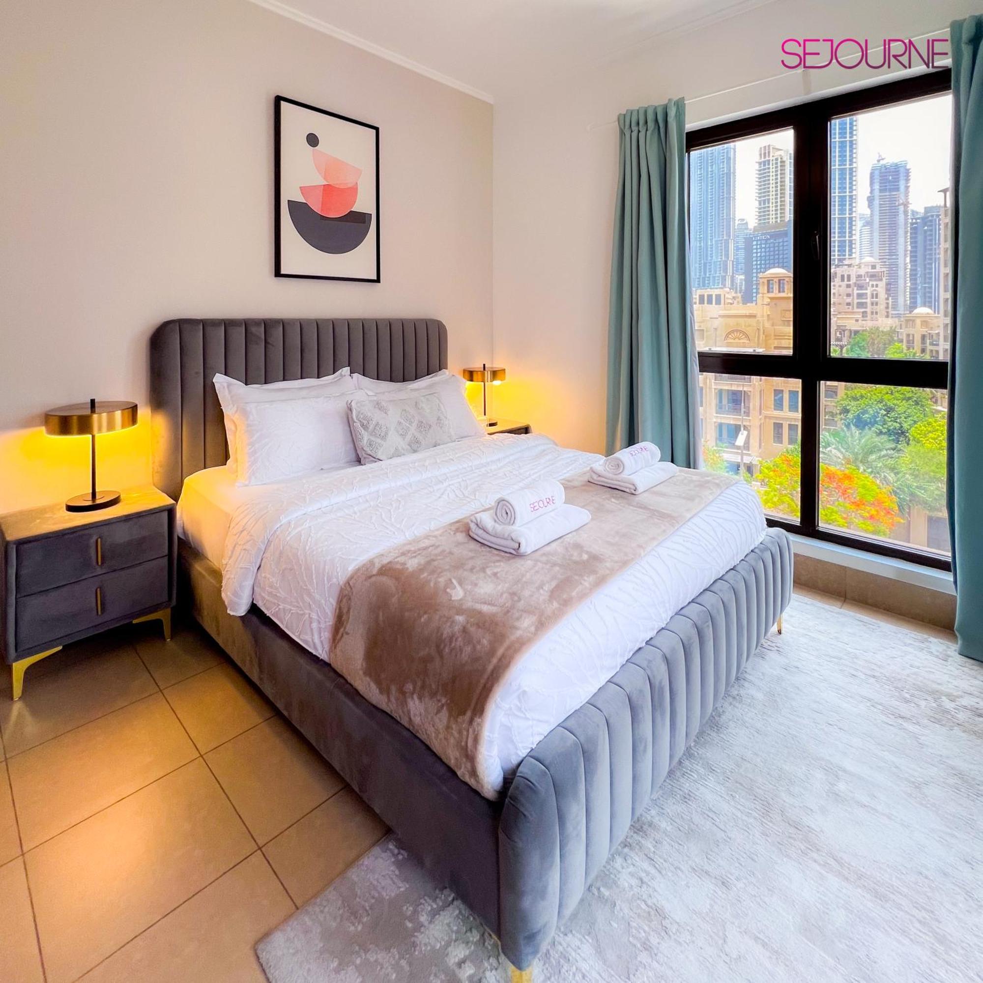 Mot45 2br Downtown W Full Burj Khalifa View شقة دبي