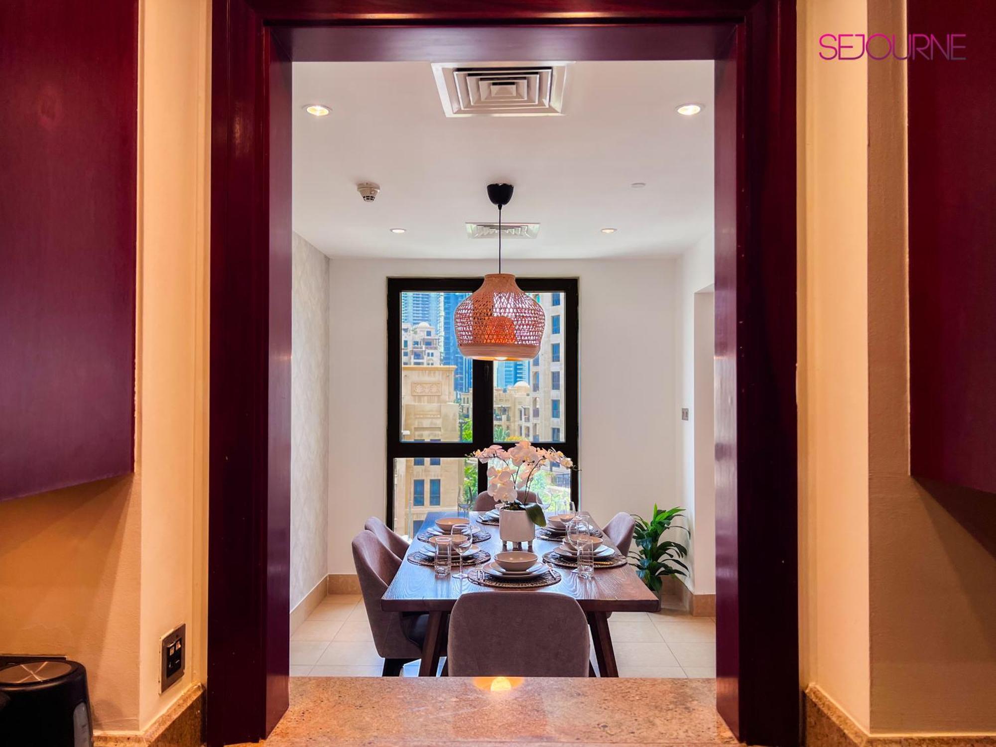 Mot45 2br Downtown W Full Burj Khalifa View دبي